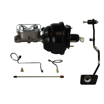 Kit de refuerzo de freno eléctrico Ford Mustang 1967-1970 para frenos de tambor - transmisión manual Foto 1 de 3