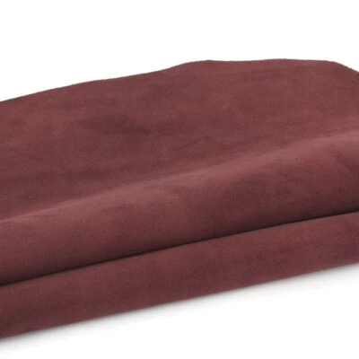 20X30cm Double-Sided Suede Fabric Soft Leather for Clothing Car Upholstery Craft - Image 1 of 4