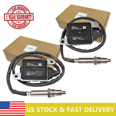 Sensor Nox de entrada de salida de 2 piezas para camión Volvo D11 D13 D16 Mack 22303390 22303391 Foto 1 de 4