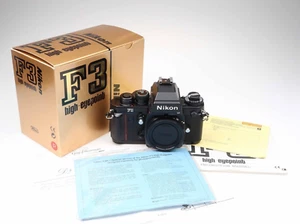 Nikon F3 P Press HP black Kamera Camera 96728 near mint wie neu - Bild 1 von 9