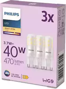 ❎Philips LED 3.2W=40W G9 Qty : 3 ❎ - Picture 1 of 2