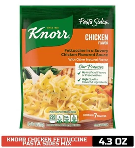 Knorr Pasta Sides Chicken Fettuccine For Delicious Quick Pasta Side Dishes 4.3oz - Picture 1 of 11