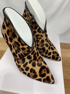 Jessica Simpson Westwood Haircalf Womens 6.5 M Leopard Print Ankle Booties NIB - Picture 1 of 14