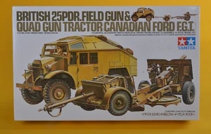 Tamiya British 25 PNDR Gun/Quad Kit - 35044 - Picture 1 of 4
