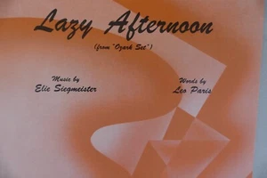 Lazy Afternoon 1947 from Ozark Set by Elie Siegmeister Edward B. Marks Music Co. - Picture 1 of 6