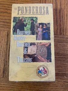 The Ponderosa Vhs (Brother Against Brother and Treasure) - FREE SHIPPING - Picture 1 of 3