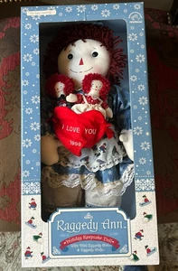 Vintage Collectors Edition Applause Raggedy Ann Holiday Keepsake Puppe 7179/7500 - Bild 1 von 7