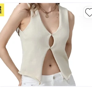 Women Sleeveless  Cardigans / Vest , Knit Size M/L - Picture 1 of 3