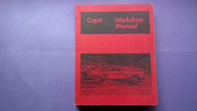 Ford Capri 1600 incl. GT - 1969 - 70 WORKSHOP SERVICE REPAIR MANUAL Book - image 1 of 4