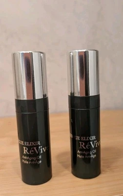 2 x Aceite antienvejecimiento ReVive Rescue Elixir 0,17 oz / 5 ml cada uno en total 10 ml nuevo Foto 1 de 4