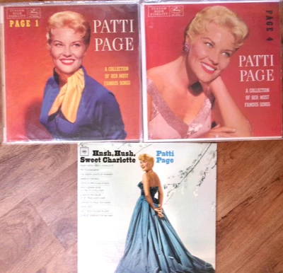 Lot 3 PATTI PAGE LP ALbums-Page 1 and Page 4/Hush,Hush,Sweet Charlotte - Image 1 of 4