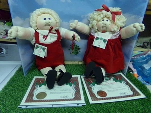 xavier roberts SOFT SCULPTURE CABBAGE PATCH 83 xmas ed JUNGE UND MÄDCHEN PAPIERE - Bild 1 von 9