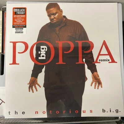 Notorious BIG Big Poppa Remix RSD Black Friday Vinyl 12 inch Record NEW Sealed - Image 1 of 2