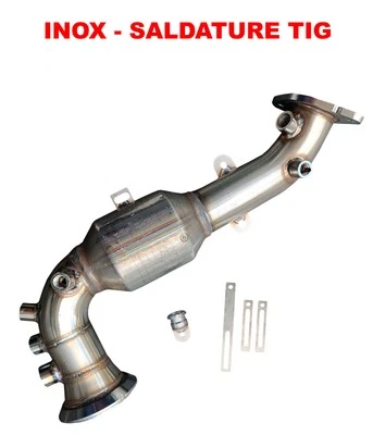 DOWNPIPE TUBO + Kat DPF ALFA STELVIO GIULIA 2.2 136 150 190 210 CV EURO 6B AL1K - Bild 1 von 4