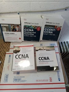 LOT OF 5 CISCO CCNA BOOKS 3 HARDCOVER  2 PAPERBACK - Bild 1 von 18