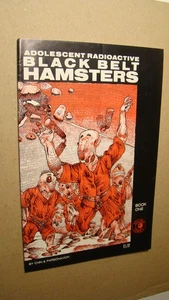 ADOLESCENT RADIOACTIVE BLACKBELT HAMSTERS 1 *HIGH GRADE* TMNT RIPOFF SPOOF - Picture 1 of 1