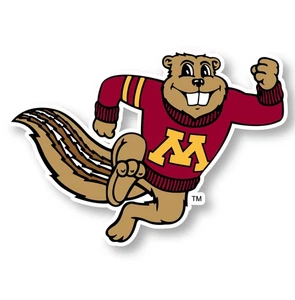 Minnesota Gophers Maskottchen Logo NCAA Vinyl Aufkleber Sticker - Bild 1 von 3