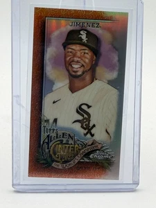 2022 Topps Allen & Ginter Chrome - Eloy Jimenez #75 Mini rifrattore arancione /25 - Foto 1 di 2