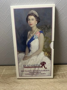 1996 Queen Elizabeth II 70th Birthday Crown Royal Mint Collector’s Edition - Picture 1 of 4