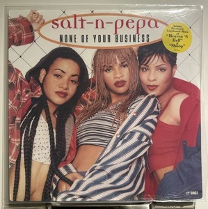 Salt-N-Pepa None Of Your Business Vinyl Single 12inch NEW London Record - Bild 1 von 1