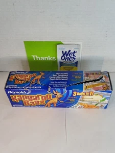 Vintage 2005 Reynolds Kängurutüten 3in1 Mittagessen Aufbewahrungstasche 18 Karat eingestellt  - Bild 1 von 7