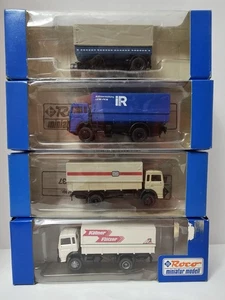 (4) Roco HO Delivery Trucks, 1531, 1536, 1537, 1584 Renault, Magirus M, Trailer - Picture 1 of 4