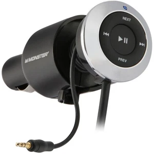 Monster Icar Aux Adaptateur Transmetteur À Auto-Radio pour Apple IPHONE Ipod - Photo 1/3