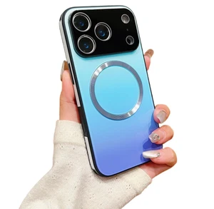 Funda brillante de vidrio degradado Promax para iPhone 17, con protector completo de lente de cámara - Imagen 1 de 16