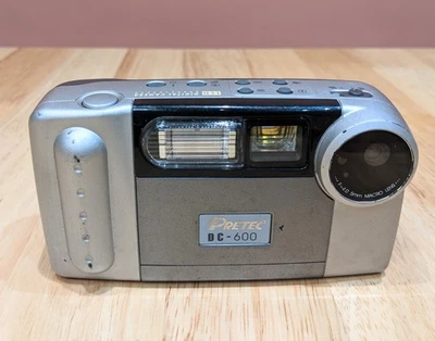 Vintage Digital Camera Pretec DC-600 1997 CCD 0.3MP 640x480 90s Retro Compact - Image 1 of 4