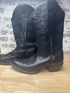 Ariat Heritage Cowboy Western Stiefel 34770 Herren Größe 11 D Schwarz Leder - Bild 1 von 6