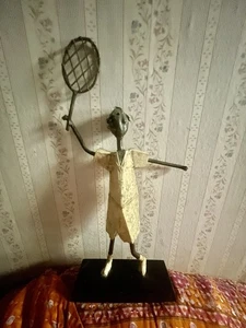 FELGUEREZ sculpture Tennis Person - Picture 1 of 3