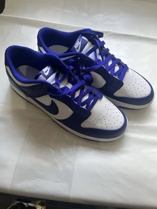 Size 9 - Nike Dunk Low Retro white concord university red blanc concorde - Picture 1 of 5