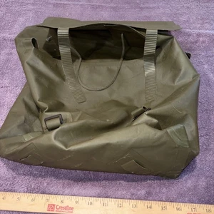 Vintage Dutch Army Military Waterproof Backpack Ammo Tote Large Shoulder Bag '91 - Picture 1 of 7