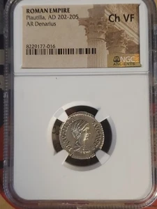Plautilla... Soporte AR.DENARIUS NGC Clasificado Ch En estado bastante bueno se ve bonito y completo... - Imagen 1 de 16