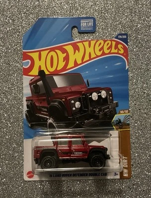 2025 HOT WHEELS MAINLINE CASE J '15 LAND ROVER DEFENDER DOUBLE CAB HW DIRT - Image 1 of 3