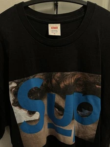 Supreme x Undercover Face Fallen Angel Tee Black XL SS23 - Picture 1 of 2