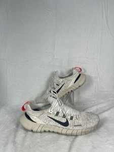Nike Free Run 5.0 Scarpe Uomo Bianco Ossidiana CZ1884-103 Taglia 11.5 Atletiche - Foto 1 di 8