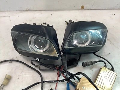 07-12 HONDA CBR600RR FARO DELANTERO MONTAJE OJOS DE ÁNGEL OCULTO Foto 1 de 4