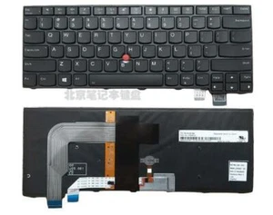NEW Lenovo Thinkpad T460S T470S Keyboard US Backlit 01EN682 01EN723 - Picture 1 of 1