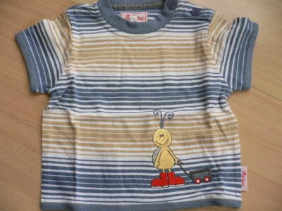 SIGIKID JUNGEN T-SHIRT blau Gr. 68 %% - Bild 1 von 3