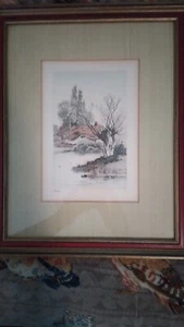 Vintage. Country Scenes By Edward Art Products. 3 framed art pieces - Picture 1 of 9