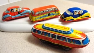 VINTAGE TECHNOFIX TINPLATE LITHO DOLOMITES RAILCAR No 280 W/- KEY + 3 OTHERS - Picture 1 of 24