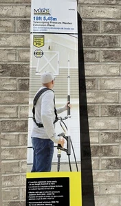 SurfaceMaxx Pro 18-ft Telescoping Pressure Washer Wand (4200 PSI) w/ Belt - Picture 1 of 4