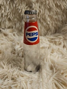 Vintage 1970's Mini Pepsi Cola Advertising Bottle Chilton Globe Toys Plastic 5” - Picture 1 of 4
