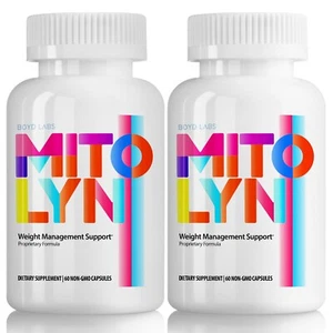 (2 Pack) Mitolyn Weight Loss Supplement Capsules Extra Strength Diet Pills (120) - Picture 1 of 1