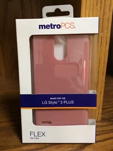 Metro PCS Flex Gel Case For The LG Stylo 3 Plus - Picture 1 of 3