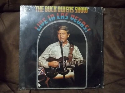 NOS Buck Owens SHOW live in Las Vegas LP vinyl Pickwick Record factory sealed - Image 1 of 2