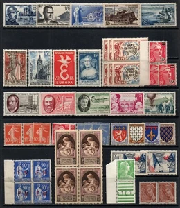 FRANCE - AFFAIRE / LOT DE TIMBRES ** - MNH / COTE > 170.00 € - Picture 1 of 1