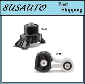 2PCS FRONT & REAR MOTOR MOUNT FIT 2016-2022 HONDA HR-V 1.8L 4WD - AUTO CVT TRANS - Foto 1 di 4