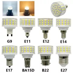 10W G9 E27 E14 E11 E17 BA15D LED Mushroom Shaped Light Bulbs No Flicker Lamps RH - Picture 1 of 20